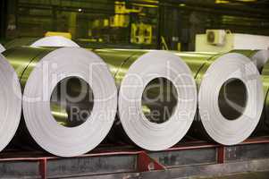rolls of zinc steel sheet