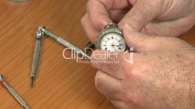 watchmaker repair pocket watch