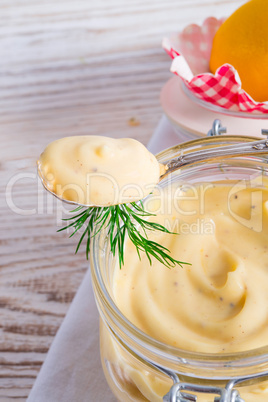 home-baked mayonnaise