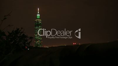 Tilt timelapse Taipei 101