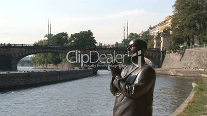 The statue of Harmony,Prague,Czech Republic