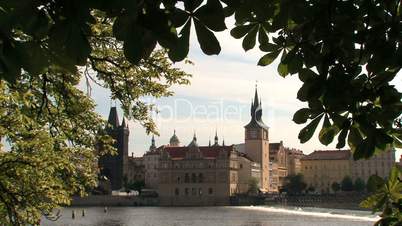 View from park,Prague,Czech Republic