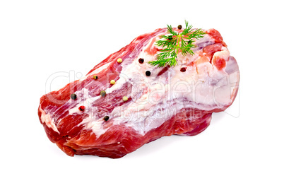 Meat whole piece with spices