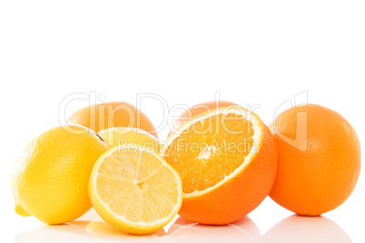 zitronen und orangen