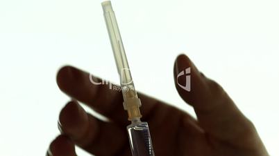 Medicine - Doctor Preparing Syringe