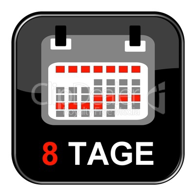 Button: 8 Tage