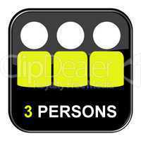 Button: 3 Persons
