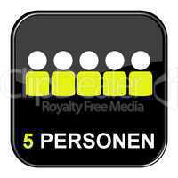 Button - 5 Personen