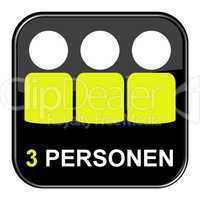 Button - 3 Personen