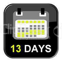 Button: 13 Days