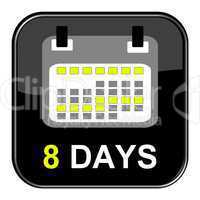 Button: 8 Days