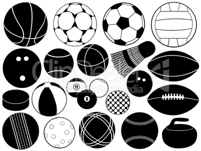 Different Game Balls