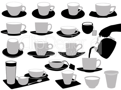 Illustration Of Cups