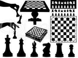 Illustration Of Chess Pieces