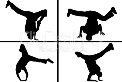 Streetdancer Silhouette