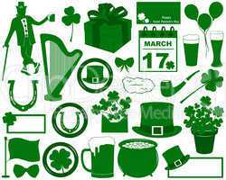 Saint Patrick's Day Elements