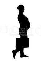 Pregnant Woman Silhouette