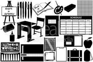 Different Objects For School