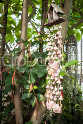 Home garden blinds made by various shell