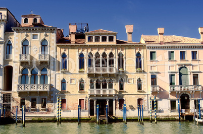 Gebäude am Canal Grande, Venedig