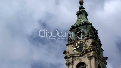 st nicholas church time lapse,Prague,Czech Republic