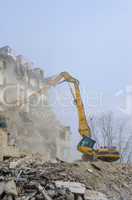 Block of flats demolition