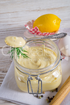 home-baked mayonnaise