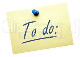 To do