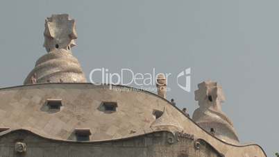 La Pedrera rooftop,Barcelona,Spain