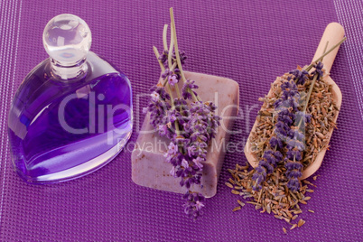 Seife aus Lavendel