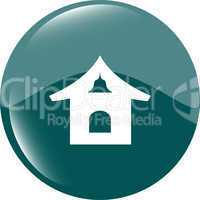 house web icon button