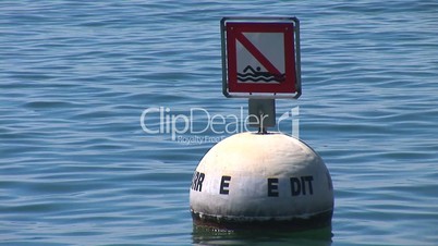 buoy in the lake
