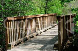 Wooden bridge