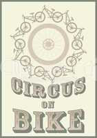 Circus on bike
