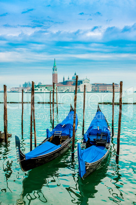 Grand Canal in Venice, Italy. San Giorgio Maggiore. -