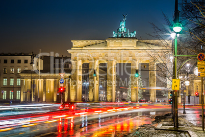 BRANDENBURG GATE, Berlin, Germany.