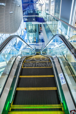Automatic Stairs at Dubai Metro Station