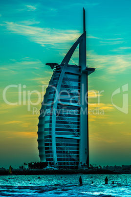 Burj Al Arab is a luxury 5 stars hotel