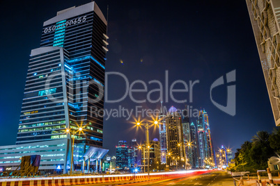 Dubai Marina cityscape, UAE