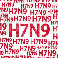 H7N9 flu or influenza virus