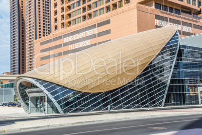 Dubai Marina Metro Station, United Arab Emirates