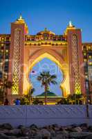 Atlantis, The Palm Hotel in Dubai, United Arab Emirates