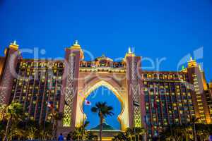 Atlantis, The Palm Hotel in Dubai, United Arab Emirates