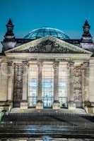 Reichstag building in Berlin