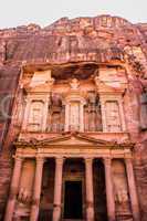 Al Khazneh or The Treasury at Petra, Jordan