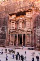 Al Khazneh or The Treasury at Petra, Jordan