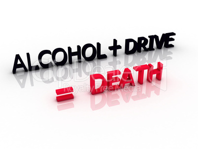 words meaning death when you drive and drink alcohol