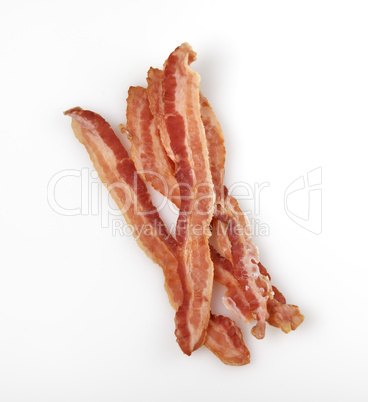 Strips Of Fried Bacon