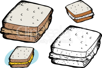 Isolated Sandwich