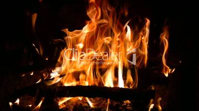 Blaze burning fire